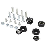4pcs/set Subaru STI Logo Stainless Steel Car License Plate Bolts