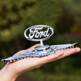 Ford Mustang Shelby Angle Wings Metal Car Front Hood Bonnet Sticker Emblem Badge