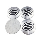 4pcs/set 56mm Suzuki Car Wheel Center Hub Sticker Decal
