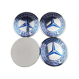4pcs/set 56/75mm Mercedes Benz AMG Brabus Apple Tree Car Wheel Center Hub Cap Sticker Decal
