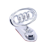 Audi Angle Wings Metal Car Front Hood Bonnet Sticker Emblem Badge