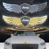 Jeep Metal Wings Car Front Sticker Emblem Badge Decal