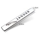 2pcs Jaguar Logo Car Fender Side Emblem Badge Sticker