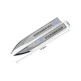 2pcs Volkswagen Logo Metal Car Side Fender Sticker Emblem Badge