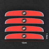 4pcs/set Buick Car Door Mirror Side Anti Collision Sticker Bumper Strips
