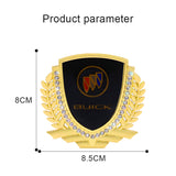 Buick Metal Diamond Car Rear Sticker Trunk Emblem Badge Decal
