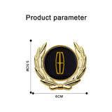 Lincoln Metal Car Rear Sticker Trunk Emblem Badge Decal