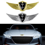 Tesla Logo 3D Metal Wing Car Emblem Sticker Badge Decal