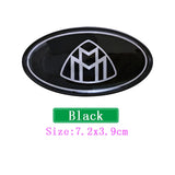 Mercedes Benz AMG Maybach Elliptical Metal Car Window Sticker Emblem Badge Decal