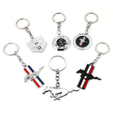 Ford Mustang Shelby Logo Metal Car Keychain Keyring