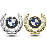 BMW Wheat Metal Car Window Sticker Emblem Badge Decal