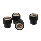 4pcs/set Cadillac Logo Car Air Valve Stem Caps Auto Tyre Valve Covers