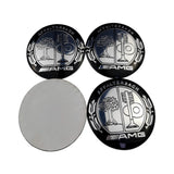 4pcs/set 56/75mm Mercedes Benz AMG Brabus Apple Tree Car Wheel Center Hub Cap Sticker Decal