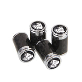 4pcs/set Holden Logo Carbon Fiber Car Air Valve Stem Cap Auto Tyre Valve Covers