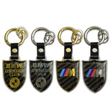 BMW M Power Carbon Fiber Car Keychain Pendant