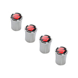 4pcs/set Suzuki Logo Car Air Valve Stem Caps Auto Tyre Valve Covers
