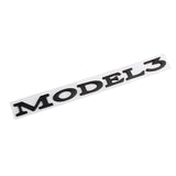 Tesla Model3 Letter Metal Car Rear Sticker Decal Emblem Badge