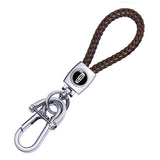 Lincoln Braided Rope Car Keychain Keyring Pendant