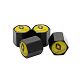 4pcs/set Renault Car Air Valve Stem Cap Auto Tyre Valve Covers