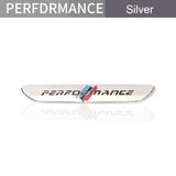 1PC BMW Motorsport Performance Logo Metal Car Sticker Badge Decal