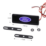 Ford Logo Car Front Hood Grille LED Light