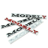 Tesla ModelY Letter Metal Car Rear Sticker Decal Emblem Badge