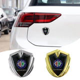 Alfa Romeo Car Logo Shield Metal Auto Window Sticker Emblem Badge Decal