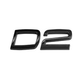 Volvo D2 D3 D4 D5 D6 D7 D8 Metal Car Rear Sticker Emblem Badge Decal