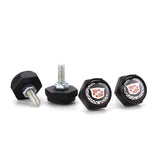 4pcs/set Cadillac Logo Stainless Steel Car License Plate Bolts