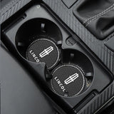 2PCS Lincoln Diamond Car Water Coaster Cup Mat