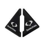 2PCS Ssang Yong Car Door Corner Edge Cover Anti-Scratch Protective Sticker