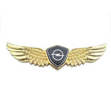 Opel Metal Wings Car Front Sticker Emblem Badge Decal
