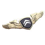 Citroen DS Metal Wings Car Front Hood Sticker Emblem Badge