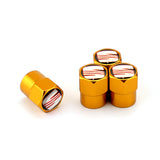 4pcs/set SEAT Car Air Valve Stem Cap Auto Tyre Valve Covers