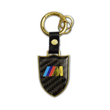 BMW M Power Carbon Fiber Car Keychain Pendant