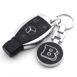 Mercedes Benz AMG Brabus Apple Tree Metal Car Keychain Key Ring Holder