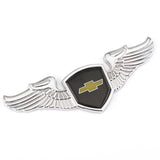 Chevrolet Angle Wings Metal Car Front Hood Bonnet Sticker Emblem Badge
