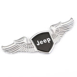 Jeep Angle Wings Metal Car Front Hood Bonnet Sticker Emblem Badge
