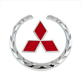 Mitsubishi Metal Car Rear Sticker Auto Window Emblem Badge Decal