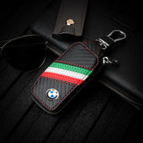 BMW Carbon Fiber Car Key Bag Key Cover
