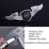 Volvo Metal Wings Car Front Emblem Badge Sticker Decal