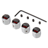4pcs/set  Audi Car Tire Valve Caps Auto Tyre Wheel Air Covers Air Caps