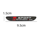 1PC Toyota GR Sport Logo Metal Car Sticker Badge Decal