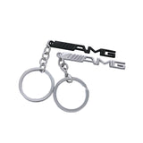 Mercedes Benz AMG Smart Logo Metal Car Keychain Keyring
