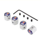 4pcs/set SAAB Anti-Theft Car Air Valve Stem Cap Auto Tyre Valve Covers