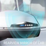 6pcs Ford TPU Car Door Anti-collision Protective Stickers Bumper Strip Decal
