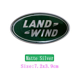 Land Rover Elliptical Metal Car Window Sticker Emblem Badge Decal