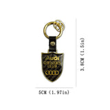 Audi Sline RS Carbon Fiber Car Keychain Pendant