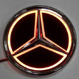 9.5cm Mercedes Benz ABS LED Light Car Rear Emblem Badge