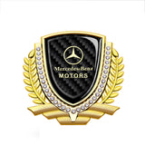 Mercedes Benz Metal Diamond Car Rear Sticker Auto Window Emblem Badge Decal